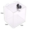 Aoakua Donation Box, Piggy Bank, Charity Box, Keyed, Acrylic, W4.7