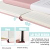 EMOMAS Lined Journal Notebook, (pink), 160 Pages, Medium 5.7 inches