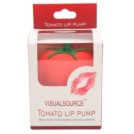 Dispositivo de Agrandamiento de Labios Herramienta de Agrandamiento de Labios con Forma de Tomate de Silicona de Grado Alimenticio Portátil