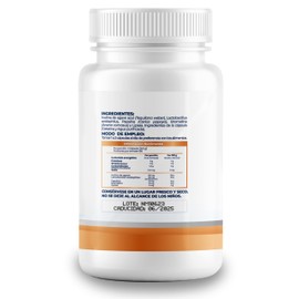 Enzimas Digestivas con Probióticos y Prebióticos de Amplio Espectro - 100 Cápsulas - Contiene Papaína Lipasa Bromelina - Ingredientes Naturales