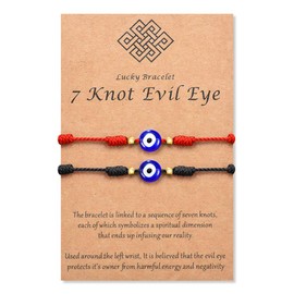 Tarsus Nazar Amulet Mal De Ojo Bracelet Blue Bad Eye Protection for Women Men Evil Eye Bracelets