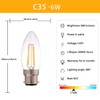 MaoTopCom C35 Chandelier Light Bulb, B22 LED Candelabra Bulb Dimmable