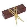 Humaira Nautical 6 Inches Nautical Professional Brass Straight Pattern Divider