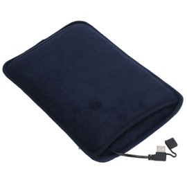 USB Hand Warmer Portable Foldable Fast Heating Electric Heated Pocket Hand Warmer for Home Office Dark Blue