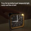 Lamisola Small Battery Operated Analog Alarm Clock, AnalogTravel Clock,Quieter Bedside