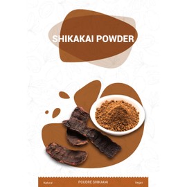 Pure & Natural Shikakai Powder, Gentle Cleansing and Nourishment, Adds Shine and Smoothness to Hair