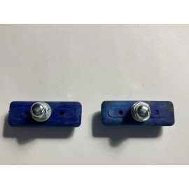 Dia Compe NEW BLUE OLD SCHOOL BMX FREESTYLE BRAKE PADS/SHOES (2 Included) UKAI ARAYA 7X