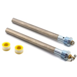 2 Pack RV Water Heater Anode Rod - 9.25" x 3/4" NPT - Compatible Suburban 233514, 232767 Anode Rod