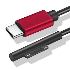 RAINSUNG USB C Charge Cable for Surface Pro Charger 15v 2.58a 44w Output fit for Surface Pro 3 4 5 6 7 X, Laptop 1/2/3 Surface Go 1/2 & Surface Book(Compatible with 15v 1.6a Surface Go Charger)