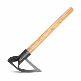 Handheld Hollow Weeding Hoe for Garden Care – Thickened Steel Blade for Soil Loosening, Planting and Weed Removal