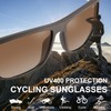 PUKCLAR Polarized Sunglasses for Men Lightweight TR90 Frame UV400 Protection