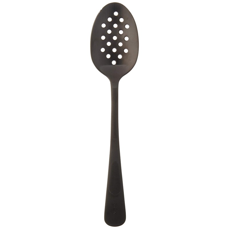 Mercer Culinary M35161BK 18-8 Stainless Steel Plating Spoon, 7-7/8 inch,