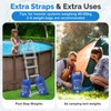 Yeabett Waterproof Dry Bag, 10L Waterproof Beach Bag with Adjustable