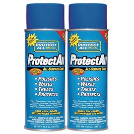 Protect All 62015-02 All Surface Cleaner and Polish Aerosol, 13.5 fl. oz., 2 Pack