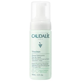 Caudalie Vinoclean Espuma Facial Limpiadora, Limpiador Diario que Limpia, Suaviza y Reduce las Rojeces - 150 mL