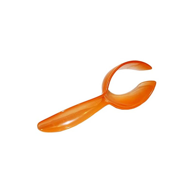 Tupperware Egg Scoop Lifter Kitchen Gadget Sheer Orange