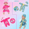 WONDOLL 6 Sets 14-16 Inch Baby Doll Clothes, New Born