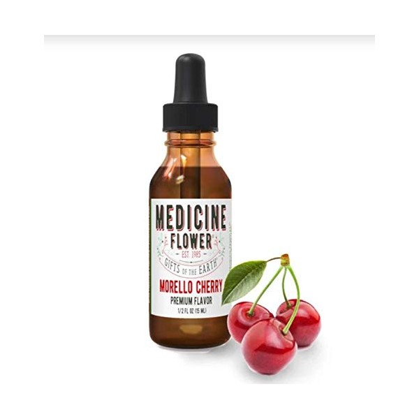 Flavor Extract Natural Cherry Morello Culinary Use By Medicine Flower