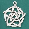 Basic Spirit Handcrafted Christmas Ornament - Celtic Star - Home