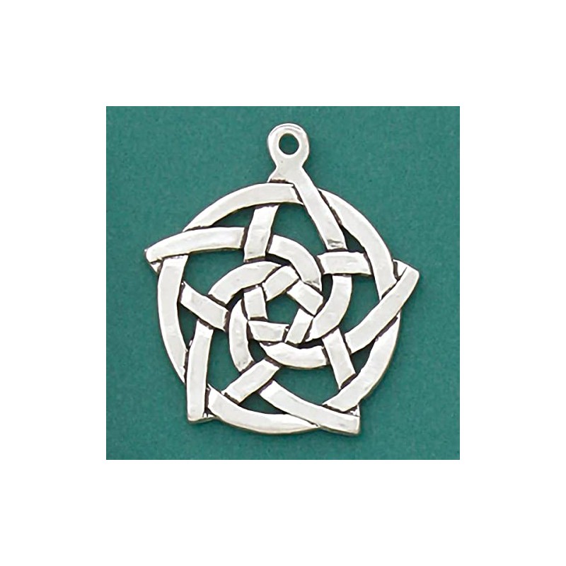 Basic Spirit Handcrafted Christmas Ornament - Celtic Star - Home