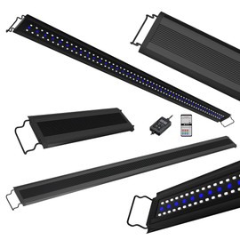 Aquatop SkyAqua Pro LED Aquarium Light, 6,500K Spectrum – Fits 36-42-Inch Tanks, Included Infrared Remote Control, Aquarium Lights for Fish Tank, UL & CSA, Natural Sunlight Illumination