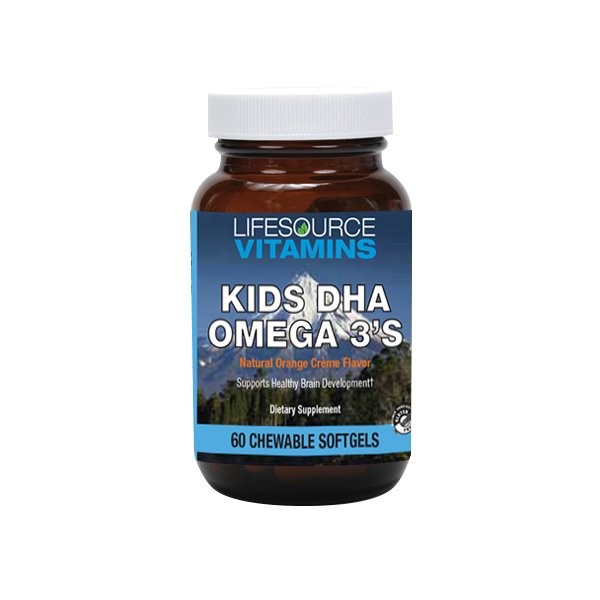 LifeSourceVitamins Kids DHA Omega 3's - 60 Great Tasting Chews -