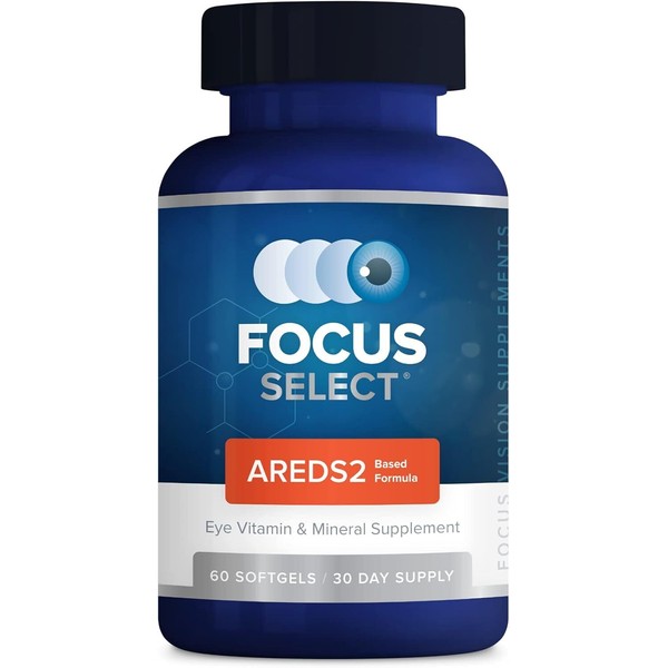 Focus Select Areds2 Based Eye Vitamin Mineral Supplement Areds2 Based