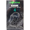 Korda Krank Size 4 Carp Fishing Hooks | Barbed |