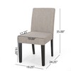 Christopher Knight Home Boling Contemporary Upholstered Dining Chair (Set of