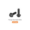 METALLIXITY Flange Hex Head Screws (M12 x 40 mm) 6