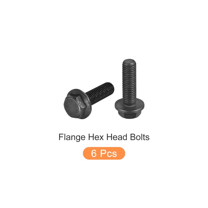 METALLIXITY Flange Hex Head Screws (M12 x 40 mm) 6