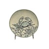 by Design Chesapeake Bay Blue Crab Appetizer Plates Set of