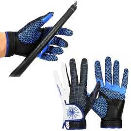 SpiderGrip Golf Glove Men's Left Hand-Blue/SpiderGrip Nonslip Golf Glove (Blue),M/23