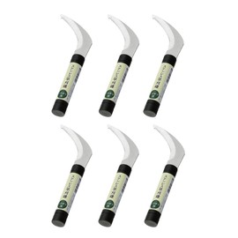 JapanBargain 3174, Small Serrated Sickle Banana Sod Weed Grass Cutter Bush Knife Saw Tooth Sickle Tool for Camping Gardening, 7-1/2 inch, Lot of 6