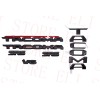 Toyota OEM 11PC SET MATTE BLACKOUT EMBLEM OVERLAY KIT FIT