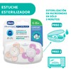 CHICCO, Set de Chupón para Bebé PhysioForma Comfort, 6 a