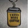 Unbranded COFFEE CUP KEYCHAIN