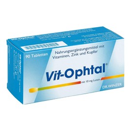 Dr. Winzer VIT OPHTAL with 10 mg Lutein Tablets