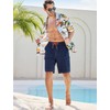 SILKWORLD Swim Trunks for Men 2 in 1 Swimming Trunk