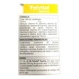 Holland Felvital Taurina, Vitaminas Y Antioxidantes P/gatos