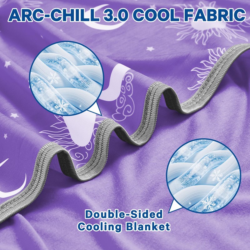 inhand Cooling Blanket Queen Size (90"x90") - Double Sided Cooling