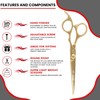 Nixcer Hair Cutting Scissors -Sharp Razor Edge Blade Hair Shears