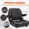 SEATIN Universal Forklift Seat,Tractor Seat,with Micro Switch,Armrest and Safety Belt,for