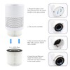 Nispira 42269 True HEPA Activated Carbon Filter Replacement Compatible with