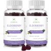 AFXMATE Sambucus Elderberry Gummies, Black Elderberry Gummy with Zinc and