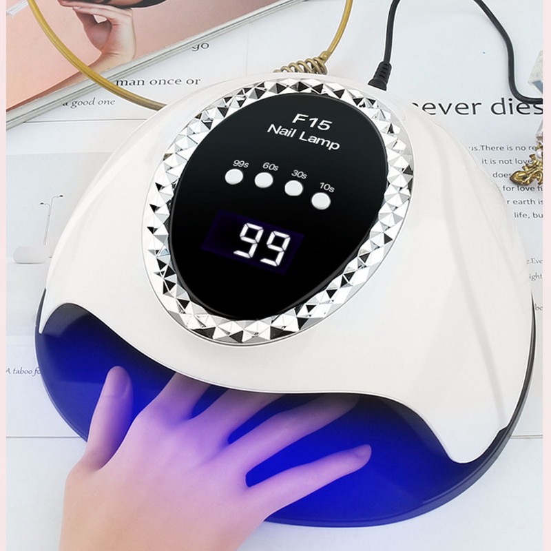 UV LED Nail Lamp 4 Timers Fast Curing Smart Sensor