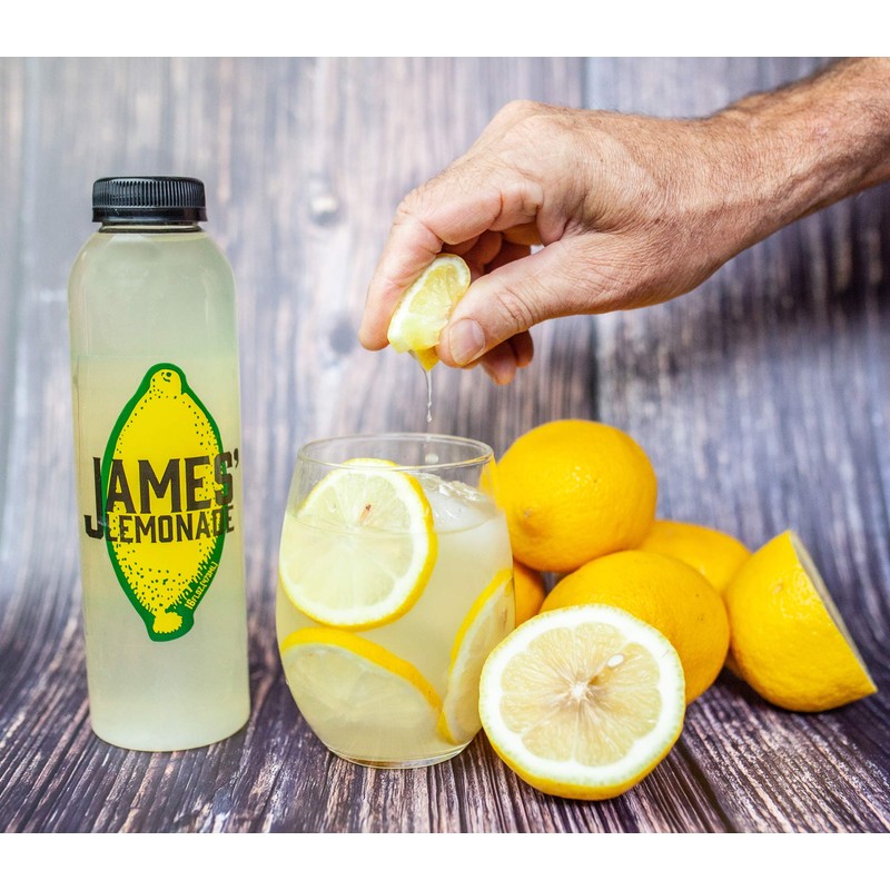 James’ Lemonade – Original Lemon Juice Recipe w/ Fresh Mint–