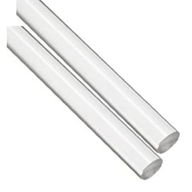 Acrylic Lucite Rod Dowel - 5/8"(16mm) x36"(914mm) - Lot of 2 Rods (Clear)