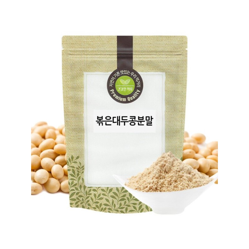 볶은 대두 콩 분말 가루 300g 국산 국내산 Roasted Soybean