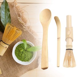 Batidor de té, Chasen 3 piezas largo fácil de usar herramienta de agitación portátil para bebidas